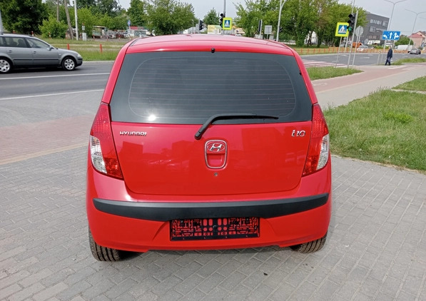 Hyundai i10 cena 11900 przebieg: 130000, rok produkcji 2010 z Łomża małe 211